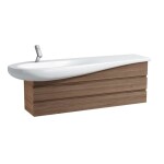 Laufen - Il Bagno Alessi One Nábytkové umyvadlo 160x50 cm, s 1 otvorem pro baterii, s LCC, bílá H8149714001041