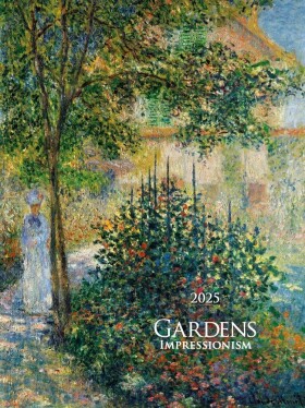 Kalendář 2025 Zahrady, nástěnný, 33 x 33 cm