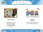 Hokejové Karty NHL 2023-24 Upper Deck Trilogy Hobby Box