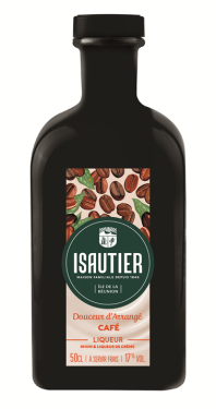 Isautier Arrangé Café Cream Liqueur 17% 0,5 l (holá láhev)
