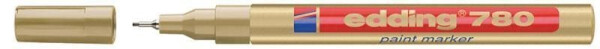 Edding Lakový popisovač 780 - zlatý