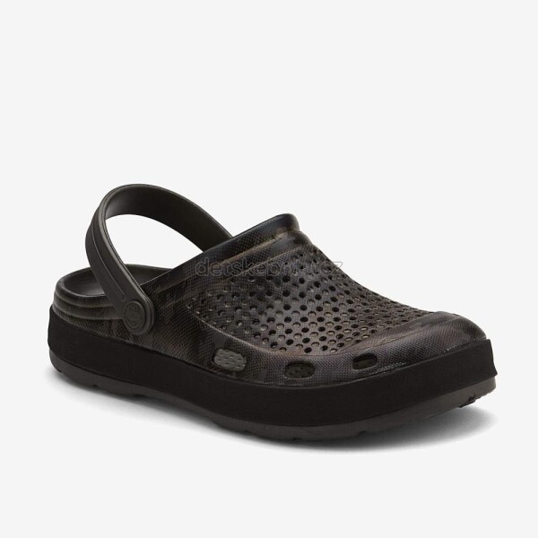 Dětské plážovky Coqui 6413 antracit camo/black Velikost: 41