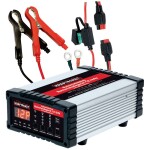 Eufab Intelligentes Batterieladegerät 6/12V 4A, auch für Lithiumbatterien 16647 nabíječka, nabíječka autobaterie 12 V, 6