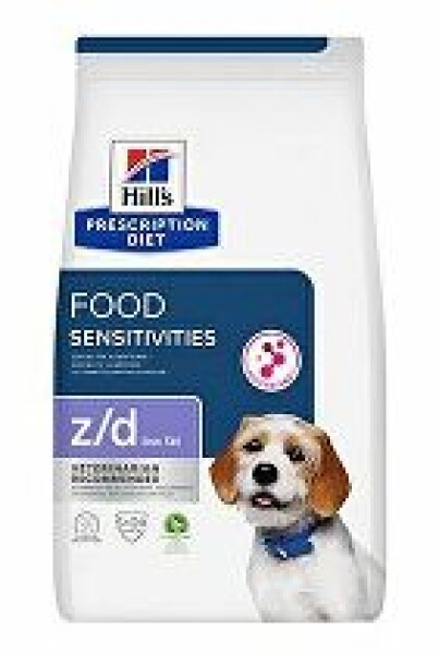 Hill's Can. PD Z/D Low Fat Alergie a péče o kůži 3kg