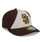 New Era Pánská kšiltovka San Diego Padres MLB 2025 Batting Practice Low Profile 59FIFTY Fitted Velikost: 7 3/4