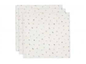 Jollein Pleny 3 ks 70x70 cm Animal Friends (535-851-68154)