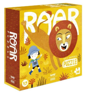 LONDJI Puzzle Divoká zvířata - 36 pcs