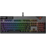 ASUS ROG Strix Flare II (US) černá / Herní klávesnice / USB-A 2.0 / ROG NX RED / PBT / RGB / US layout (90MP02D6-BKUA01)