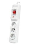 Armac Multi M3 šedá / Přepěťová ochrana / 3 zásuvky / 5 m kabel / 2500 W (M3/50/SZ)