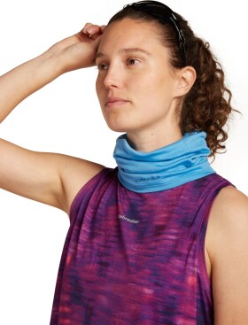 Unisex merino nákrčník ICEBREAKER 125 Cool-Lite Sphere Flexi Chute, Arctic univerzální