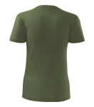 Classic New tričko dámské khaki M