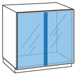 Lehmann Nábytkový zámek na posuvné sklo (L00054)