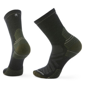 Unisex merino turistické ponožky SMARTWOOL Hike Targeted Cushion Mid Crew Socks, Charcoal velikost: 42-45 (L)