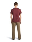 ICEBREAKER Mens Merino 150 Tech Lite SS Tee Transportage, Port (vzorek) velikost: M