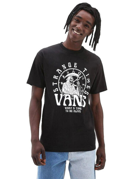 Vans STRANGE TIMES black pánské tričko krátkým rukávem