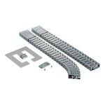 Bachmann kabelový můstek 930.022 plast stříbrná 750 mm Množství: 1 ks