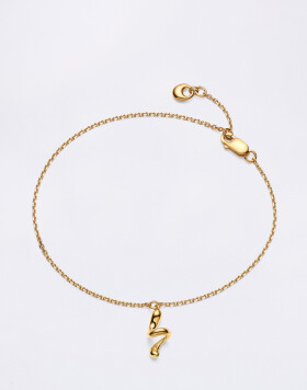 Maria Black Coil Bracelet Gold Gold