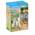 Playmobil® Horses of Waterfall 71358 Ellie Sawdust s westernovým cvičením