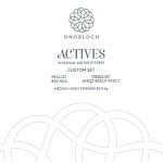 Knobloch ACTIVES Double Silver Bass Set Medium-High Tension 34.0