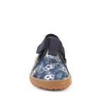 Chlapecké plátěné barefoot přezůvky CANVAS T-BAR BLUE Froddo G1700439-5 - 36