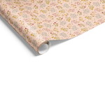 Det Gamle Apotek Balicí papír Flowerdays – 5 m, béžová barva, textil