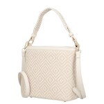 Moderní dámská kabelka do ruky Alicia, béžová