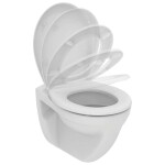 IDEAL STANDARD - Eurovit Závěsné WC, ploché splachování, bílá V340301