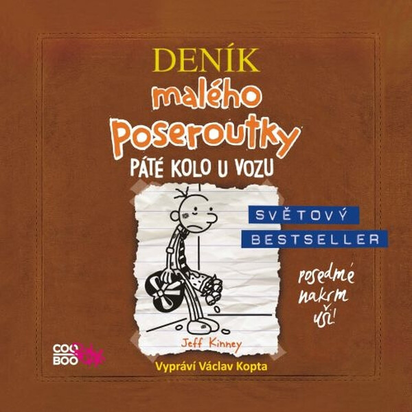 Deník malého poseroutky 7: Páté kolo u vozu - Jeff Kinney - audiokniha