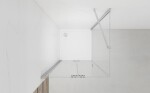 Sprchový kout čtverec 80x80 cm SAT SK SATBKSK80S80 SATBKSK80S80