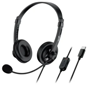 GENIUS headset HS-230U / USB-C / délka kabelu 2.4 m (31710021405)