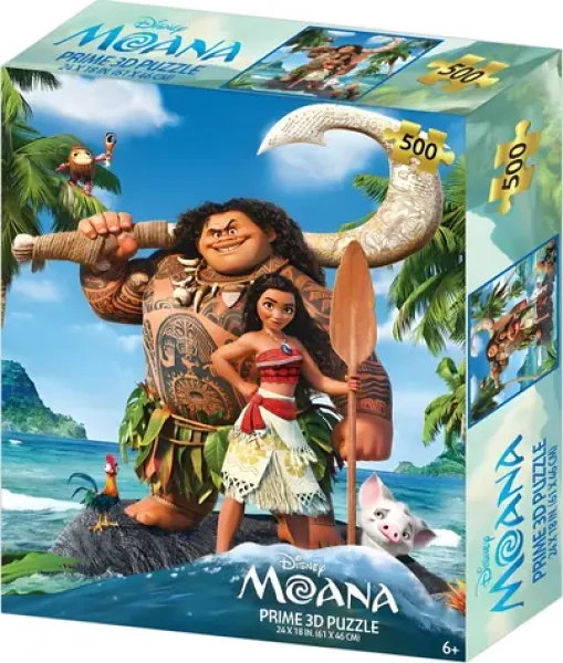 PRIME 3D Puzzle Odvážná Vaiana: Legenda o konci světa 3D