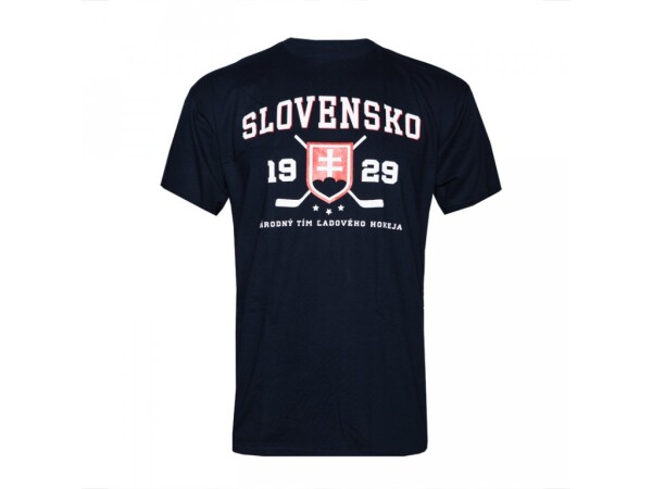 Pánské Tričko SLOVENSKO 1929 NAVY Velikost: L