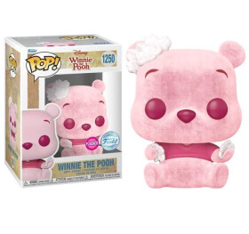Funko POP Disney: Winnie the Pooh - Pooh Cherry Blossom (FLOCKED exclusive special edition)