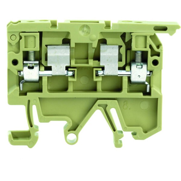 Weidmüller 8146450000 jisticí řadová svorka šroubovací béžová, žlutá 25 ks