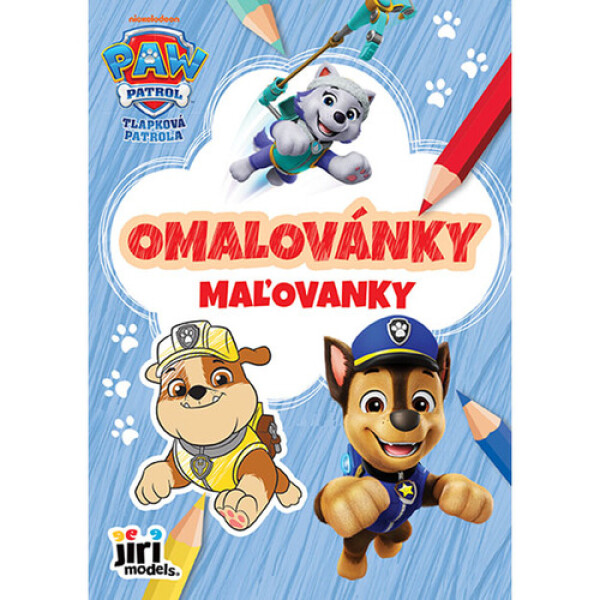 Tlapková patrola - Omalovánky A5 kluci