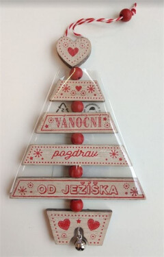 Vánoční ozdoba - Od Ježíška