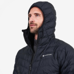 Pánská izolační bunda s kapucí Montane Icarus Jacket black XXL