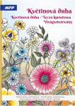 Omalovánky antistresové Květinová duha 210x290mm/32s