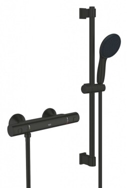 GROHE - QuickFix Precision Start Sprchový set s termostatem, matná černá 345972431