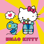 Nástěnný kalendář poznámkový 2027 Notique Hello Kitty, 30 x 30 cm