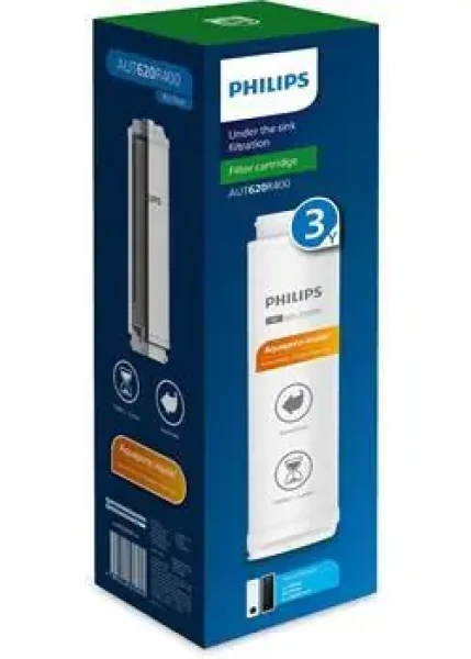 Philips AUT620R400 / Náhradní filtr / reverzní osmóza / odstraní částice 0,0001 mikronu / kapacita 11000 l (AUT620R400/10)