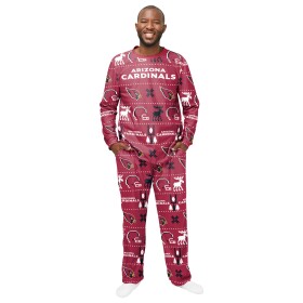 Forever Collectibles Pánské pyžamo Arizona Cardinals NFL Holiday Pajamas Set (2-Teilig) Velikost: S