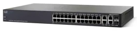 Cisco Small Business SG350-28P / 24 x 10/100/1000 (PoE+) + 2 x gigabitů SFP + 2 x kombinace Gigabit SFP (SG350-28P-K9-EU)