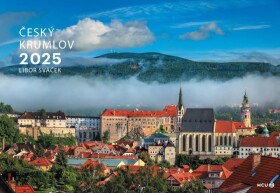 Kalendář 2025 Český Krumlov - nástěnný na šířku - Libor Sváček