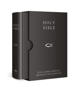 HOLY BIBLE: King James Version (KJV) Black Presentation Edition - James Version King