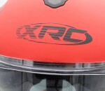 Helma na moto Xrc Trck red/blk - XL / černá