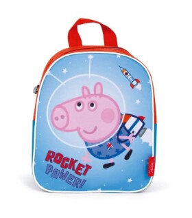 Peppa Pig Rocket backpack modrý 5l