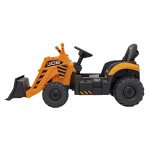 Mamido Dětský elektrický bagr JCB s lopatou žlutý