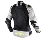 Dámská bunda na moto Xrc Haderg Air 2.0 fluo/grey - L / černá