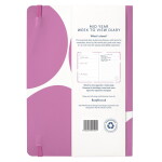 Busy B Týdenní diář Week to View Spot A6 – 2026/27, fialová barva, papír